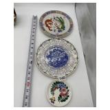 JAPAN DRAGON AND PHOENIX PORCELAIN PLATE, 1981