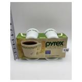 PYREX 9 OZ MUG SET IN BOX