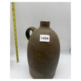 VINTAGE JUG HAS CHIP ON EDGE