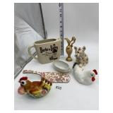 BURKE AND BERRY RARE KY WHISKEY A BLEND PITCHER