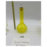 BARBERS BOTTLE COIN SPOT DESIGN PORCELAIN STOPPER