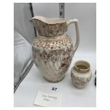 CHESTER RIDGE ON TRENT PITCHER BROWN TRANSFERWARE