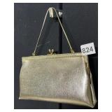 SILVER EVENING BAG
