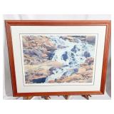 ROCKY MOUNTAIN STREAM PRINT - 28/450 SIGNED LR
