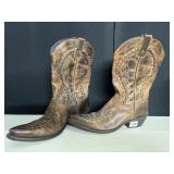LAREDO COWBOY BOOTS SIZE 11 LEATHER UPPERS GOOD