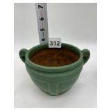 MATTE FINISH ROSEVILLE DOUBLE HANDLE PLANTER - NO