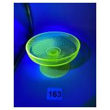 SWIRL PATTERN PEDESTAL COMPOTE