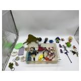 ASSORTED ACTION FIGURES AND TOYS ETCETERA