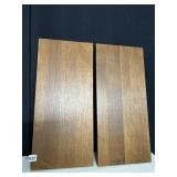 22.5 X 10" OAK SHELVES