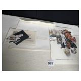 1982 COMM. MINT SET W/ BOOKLET AND STAMPS