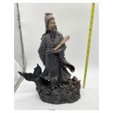 RARE CHINESE ANCESTRAL BRONZE FIGURE/ GOD STATUE