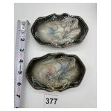 JAPANESE DRAGON WARE TRAYS