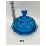 MOON AND STARS COVERED BUTTER DISH