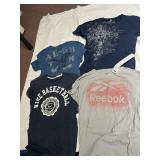 REEBOK AND OTHER T SHIRTS