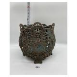 CAST IRON PLANTER W/ FEET