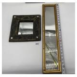JOHN D RICHARDS WALL MIRROR AND THIN 25.5" LONG
