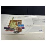 1984 COMM. MINT SET W/ BOOKLET AND STAMPS