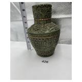 CHINESE GREEN VASE