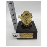 EDISON STOCK TICKER ON WOOD BASE