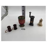 HAWAII PINEAPPLE, SM. STOVE, FLORIDA PEN HOLDER,