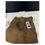 REWASH BELTED CORDUROY SKIRT & 3 TOPS
