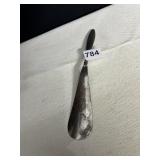 STERLING HANDLE SHOEHORN