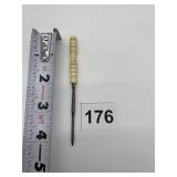 CARVED BONE HANDLE PICK