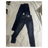 SIGNATURE LEVI STRAUSS SZ. 4, MADEWELL 25 WAIST