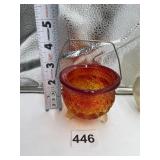 AMBERINA 3 LEG POT W/ HANDLE