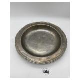 ANTIQUE PEWTER PLATE