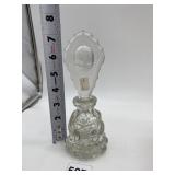 7-INCH-HIGH GLASS PERFUME BOTTLE