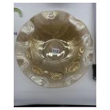 CARNIVAL FLORAGOLD-LOUISA RUFFLE EDGE LARGE BOWL