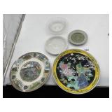 ORIENTAL PLATE, SAUCERS ETC.