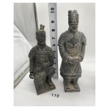 TERRACOTTA WARRIOR STATUE, CHINESE EMPEROR AND