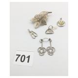 SMALL PENDANTS PURSE BALLET SLIPPERS LOCKET