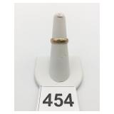14K GOLD BAND SIZE 6 RING 2.79G