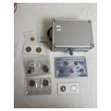 BICENTENIAL NICKEL SET W/ MISC. COINAGE