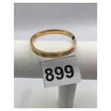 1/20TH 12K GF CHILDS BRACELET ETCHED