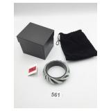 IRIS APFEL RARA AVIS BANGLE BRACELET ZEBRA DESIGN