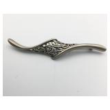SILVER 925 BAR PIN 3-3/4" LONG .365 OZT
