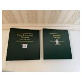 SUSAN B ANTHONY ALBUM WITH THREE COINS, JEFFERSON