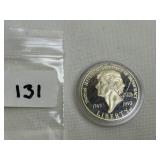 1993 S, JEFFERSON SILVER ROUND