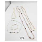 PEARL BEAD NECKLACES FRESH WATER PEARL NECKLACE