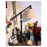 MODERN BED SIDE LAMP, ALARM CLOCK, ETC.