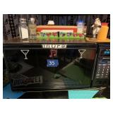 KENMORE MICROWAVE, ITEMS ON TOP OF MICROWAVE