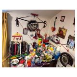 ALL CONTENTS ON TOP OF DRESSER, TOILETRIES,