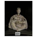 ARDALT JAPAN ASIAN FIGURINE WITH MOVABLE HANDS