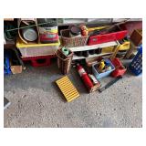 BASKETS, CONTAINERS, WEED KILLER, FIRE