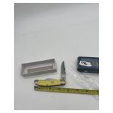 ROUGH RIDER YELLOW WITH BRONZE TONE RR721 NIB