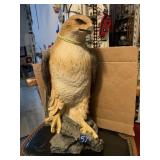 LARGE HAWK STATUE